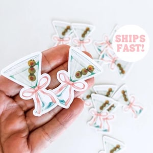 XL Martini Confetti | Martini Birthday Decorations | Galentine&#39;s Party | Tini Bit Older Birthday