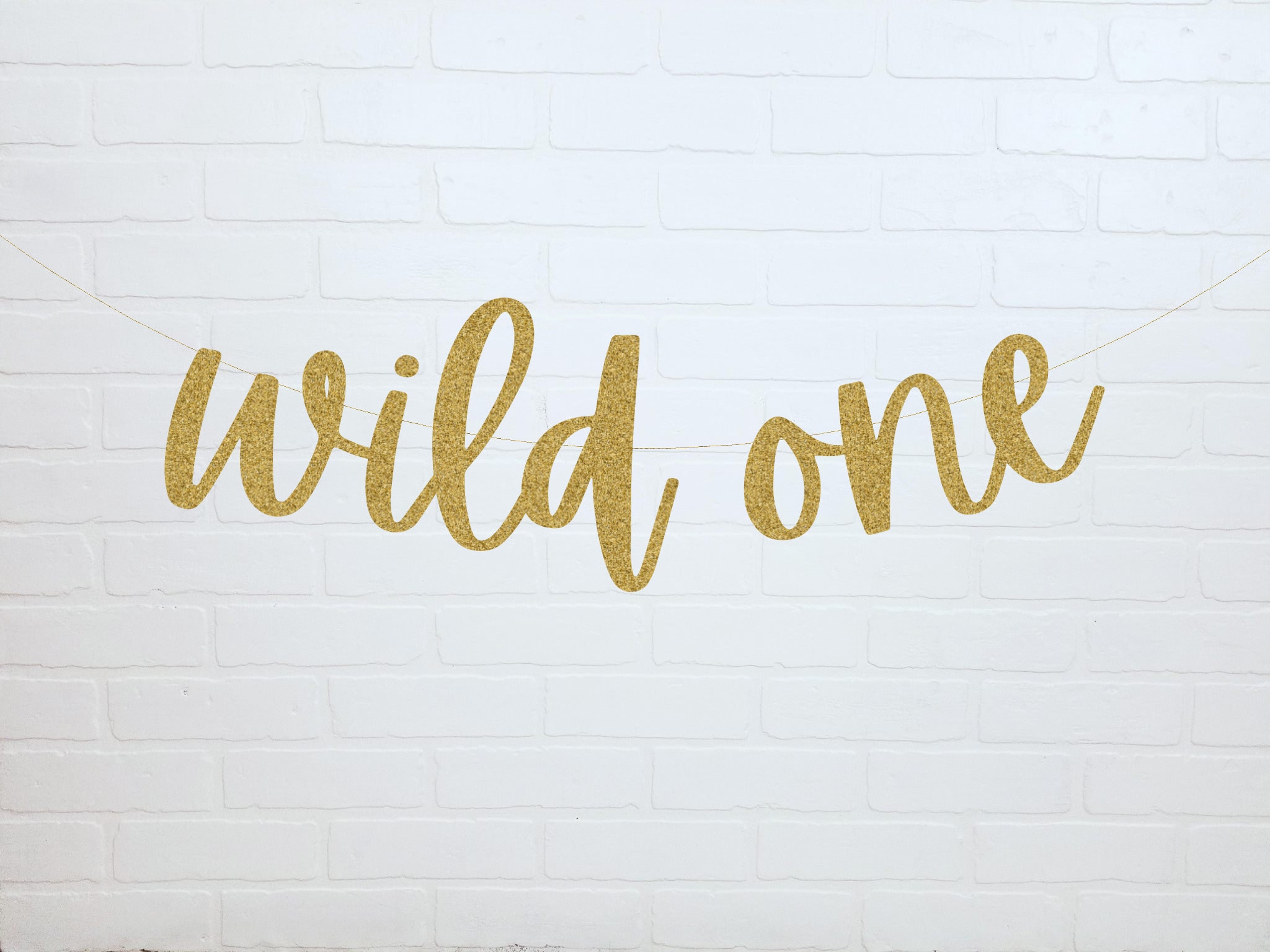 Wild One Birthday Banner 1st Birthday Decorations 1st | Etsy