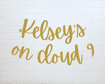 On Cloud 9 Bridal Shower | Cloud Nine Bachelorette | Bachelorette Party Decorations | 9th Birthday