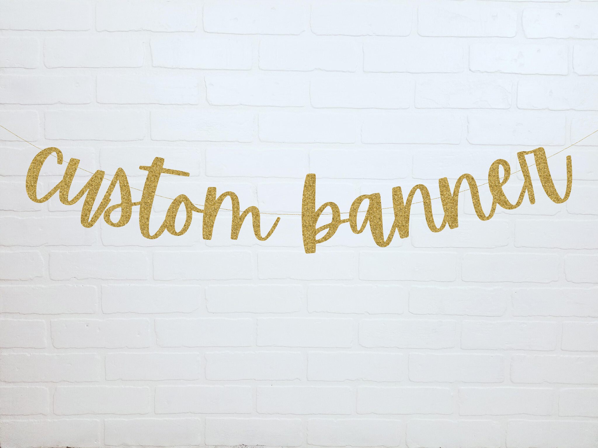 Custom Party Banner | Personalized Bridal Shower Decorations | Engage…