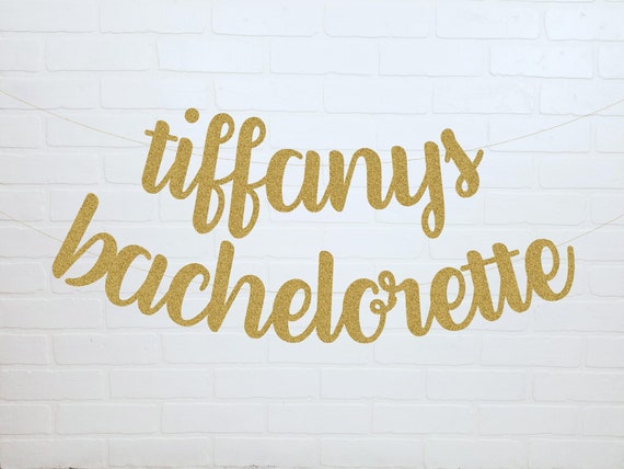 Bachelorette Banner Bachelorette Party Banner Custom Etsy
