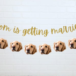 Custom Dog Garland + Banner DUO | Bachelorette Decorations | Custom Bachelorette Party