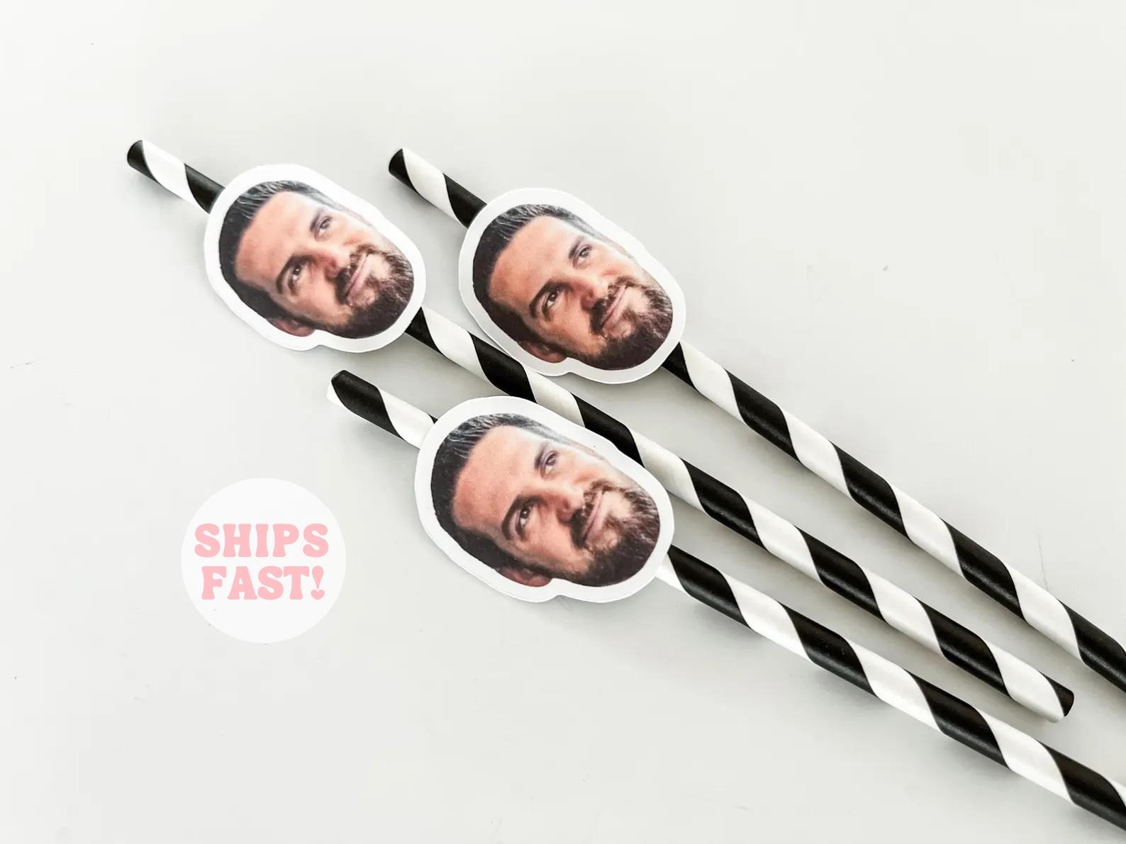 Custom Party Straws | Bachelorette Straws | Birthday Party Favors | Personalized Decorations