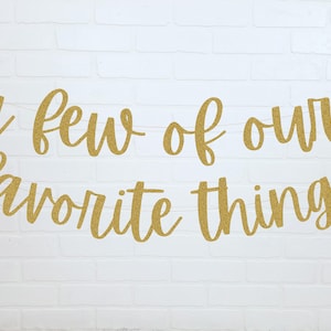 Favorite Things Party | Galentines Decorations | Christmas Party Ideas | Favorite Things Banner