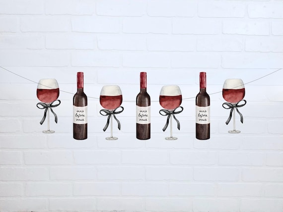 Vino Before Vows Bachelorette | Vineyard Theme | Red Wine Decorations | Napa Bachelorette