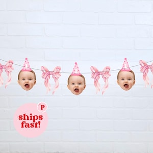Girls Just Wanna be One | 1st Birthday Invite for Girl | Pink Bow Birthday Decorations