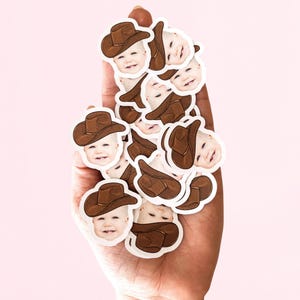 Custom Cowboy Confetti, Rodeo Birthday Decorations