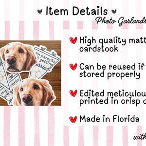 30th Birthday Banner Dog Faces | 30th Birthday for Him | Birthday Decorations for Guy | immagine 2