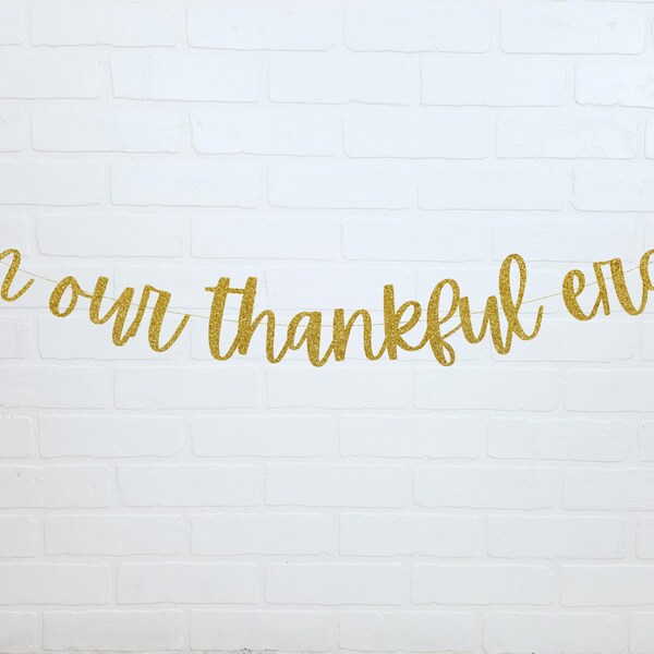 Printable Friendsgiving Banner - Etsy