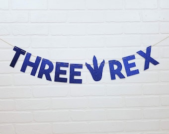 Three Rex 3rd Birthday Boy | Three Rex Boy Birthday | Three Rex 3rd Birthday | Dinosaur Birthday Banner | 3rd Birthday Boy Ideas |