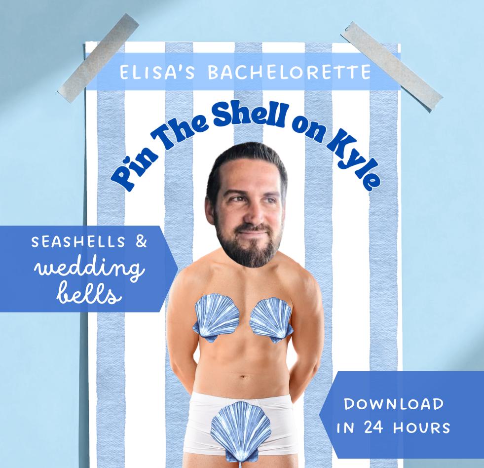 Seashells and Wedding Bells | DIY Coastal Bachelorette Game | Digital Download | Last Toast on the Coast