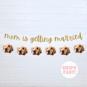 Custom Dog Garland + Banner DUO | Bachelorette Decorations | Custom Bachelorette Party