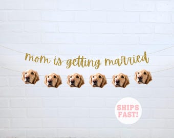 Custom Dog Garland + Banner DUO | Bachelorette Decorations | Custom Bachelorette Party