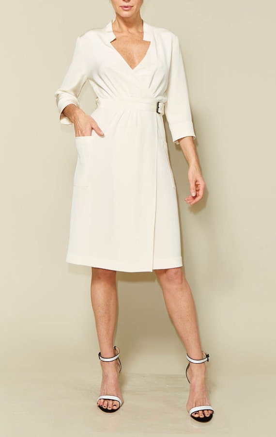 linda wrap dress