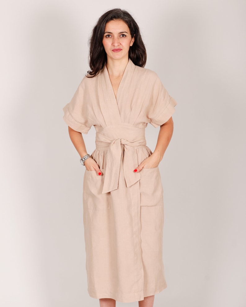 Helena Wrap Dress PDF Sewing Pattern - Etsy