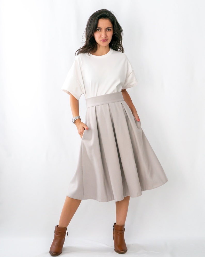 Stephanie skirt PDF sewing pattern size 34-60 image 5