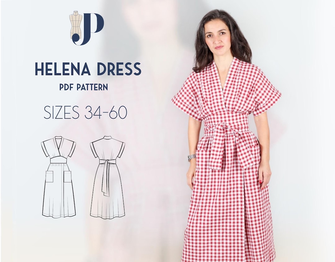 widing pattern dress helen サイズ2 Helen Dress | Paper Sewing Pattern | Vikisews (UK 6-24)