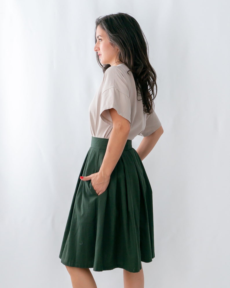 Stephanie skirt PDF sewing pattern size 34-60 image 4