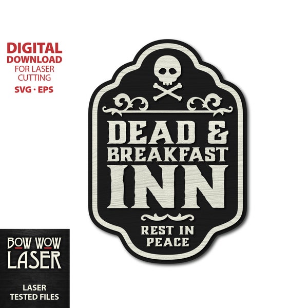 Dead and Breakfast Svg - Etsy