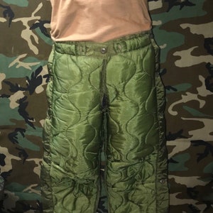 US Military Vintage Cold Weather Pants Liner--ECWCS
