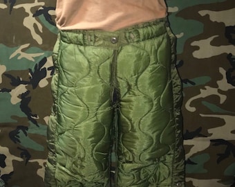 US Military Vintage Cold Weather Pants Liner--ECWCS