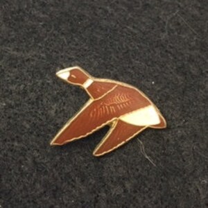 Flying Goose Pin Maybe a Duck
