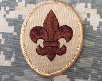 Vintage Boy Scout Emblem Patch--Jacket Patch