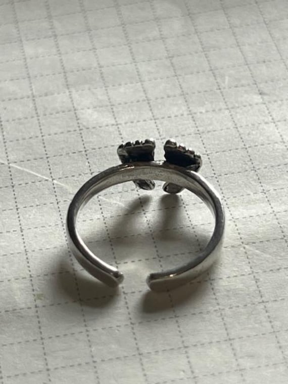 Solid Sterling 925 Silver Adjustable Toes in the … - image 4