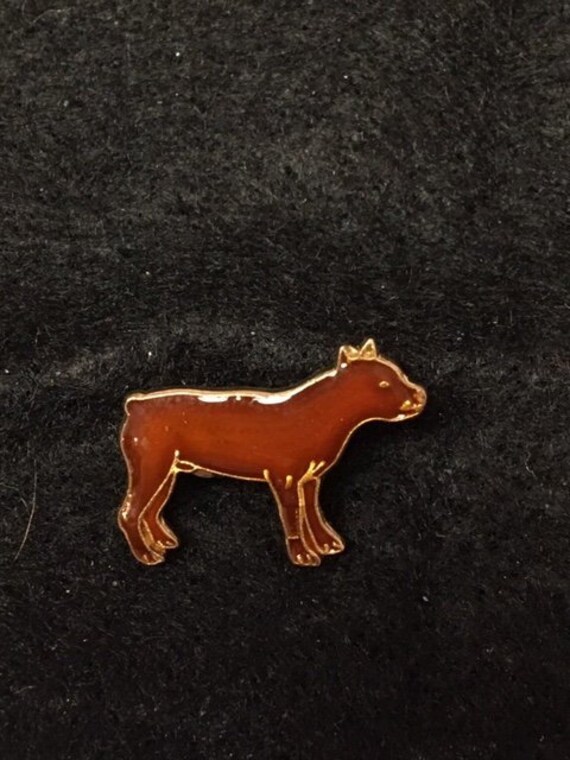 Small Pitt Bull Dog Pin - Etsy