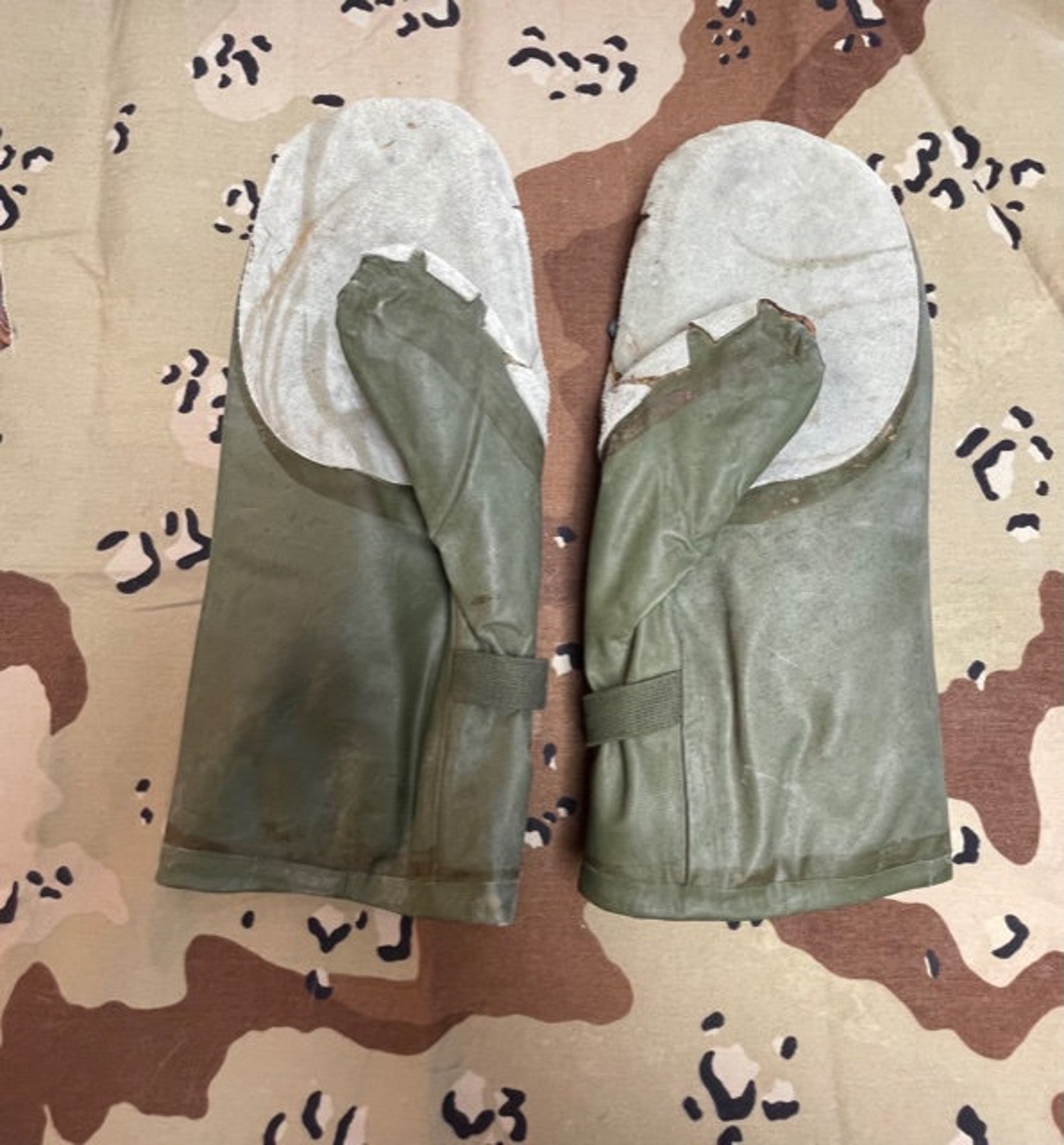 Extreme Cold Weather Impermeable Mittens 1985 USGI Military Etsy