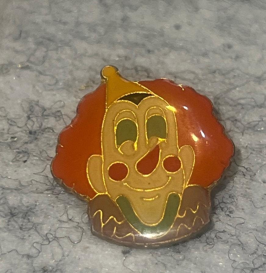 Bozo Badge - Etsy
