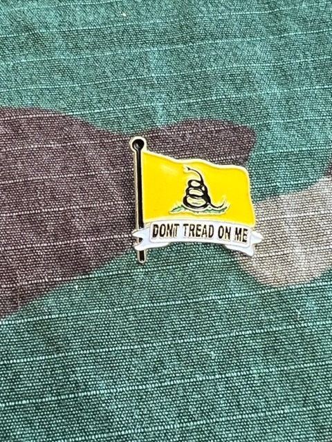 Don't Tread on Me Patch Green and Tan