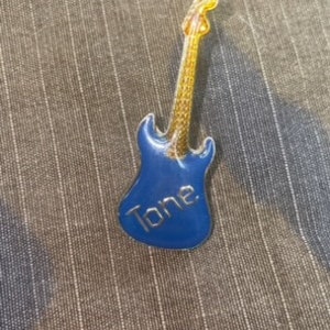 The Tone Rock And Roll Electric Guitar Enamel Backpack pin - Jacket Graffiti pin - Lapel pin - Motorcycle pin - Collectable Pins