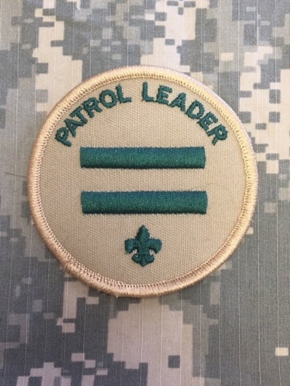 Boy Scouts Patch Patrol Leader-- Jacket Patch - image 1