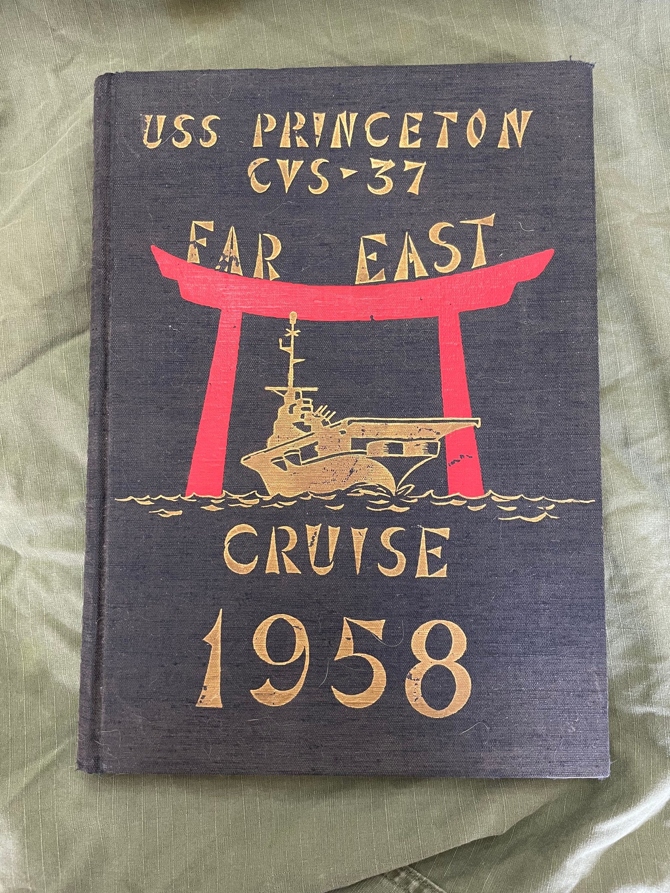 cruise book navy