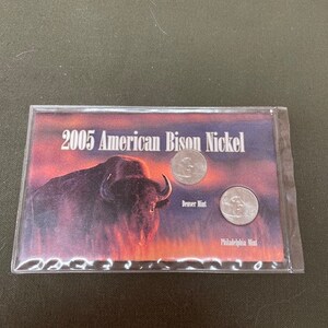 American Bison Nickel Collection Philadelphia and Denver Mint
