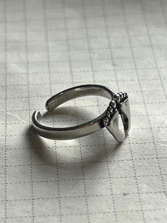 Solid Sterling 925 Silver Adjustable Toes in the … - image 5