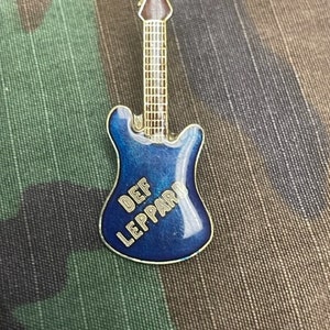 Def Leppard Rock And Roll Electric Guitar Enamel Backpack pin - Jacket Graffiti pin - Lapel pin - Motorcycle pin - Collectable Pins