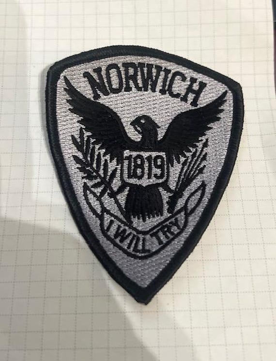 Norwich 1819 School Patch-- Jacket Patch - image 1