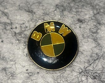 Vintage Enamel BMW  Backpack - Jacket - Graffiti pin