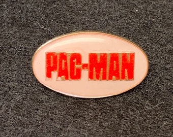 Pac Man Enamel Backpack  Button  - Jacket Pin - Graffiti pin - Lapel pin Motorcycle  Tie  Collectable Pinsn