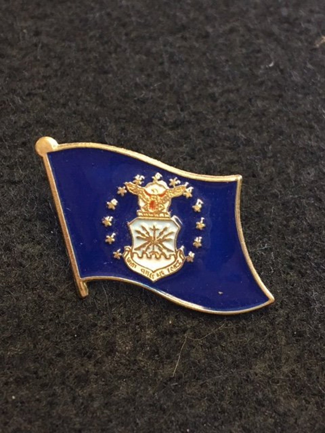 US Air Force Flag Enamel Backpack Pin - Jacket Pin - Graffiti Pin ...