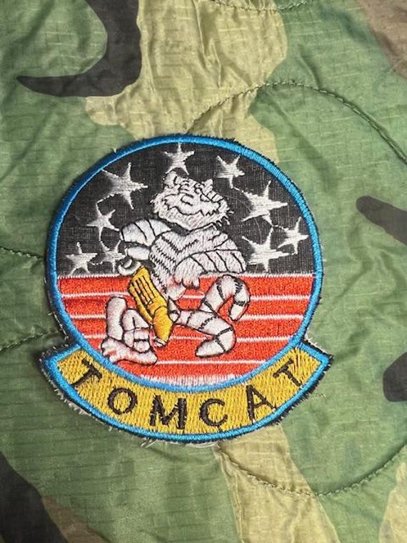 US Army Tomcat Morale patch Strike Force Death from Above Attack Jet Fighter