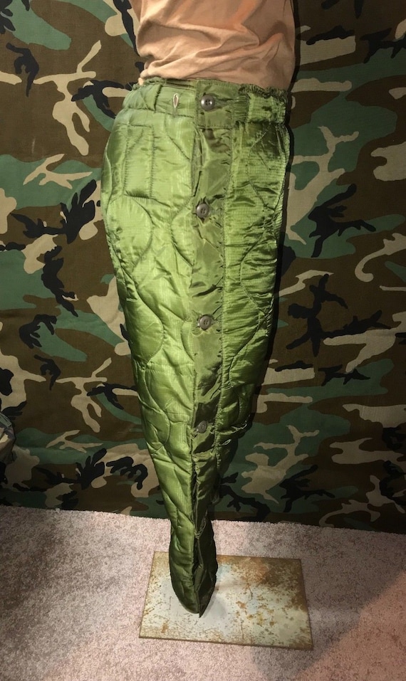 US Military Vintage Cold Weather Pants Liner--ecwcs - Etsy UK