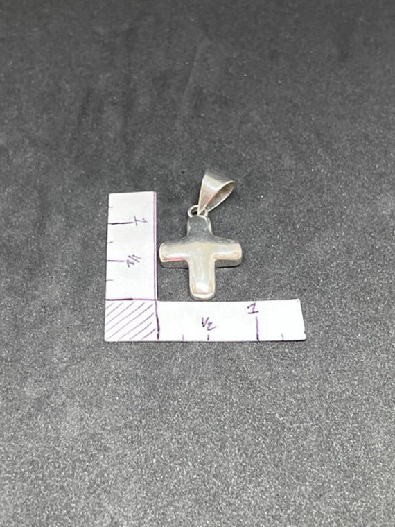 Solid Sterling 925 Silver Cross, Pendant for  Neck