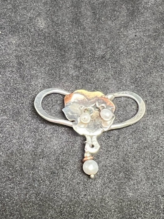 Sterling 925 Silver Copper & Brass South West Styl