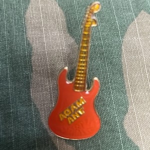 Adam Ant Pop Rock And Roll Electric Guitar Enamel Backpack pin - Jacket Graffiti pin - Lapel pin - Motorcycle pin - Collectable Pins
