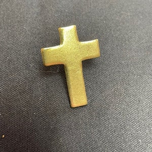 Golden Cross A Backpack pin - Jacket Pin - Graffiti pin - Lapel pin - Motorcycle pin - Tie pin - Collectable