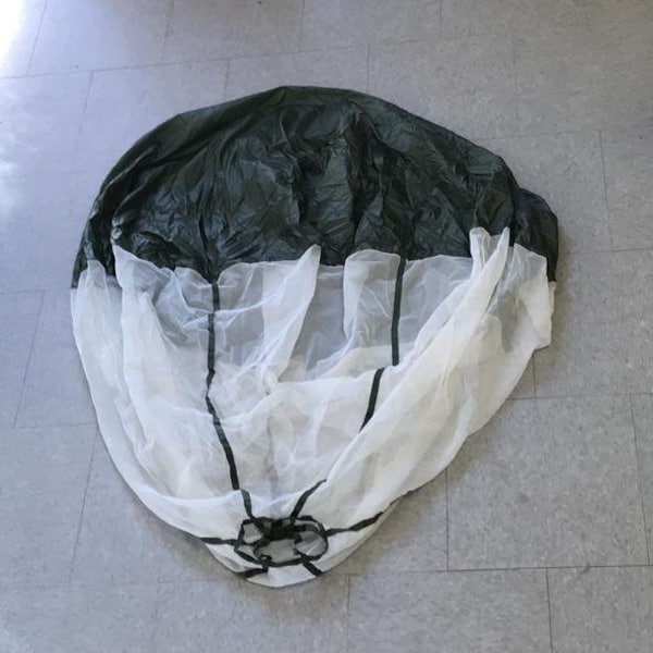 US  Military Demil T-10-Resrve Pilot Parachute.