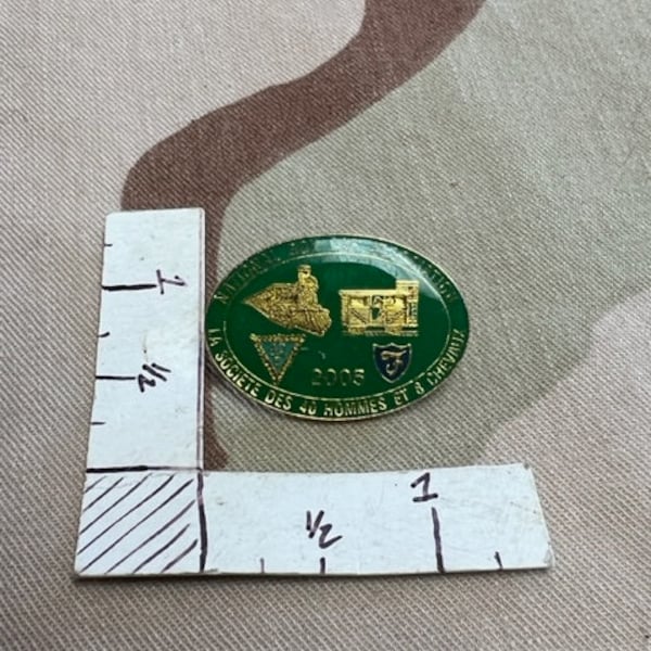 National Box Car association  Railroad Backpack pin